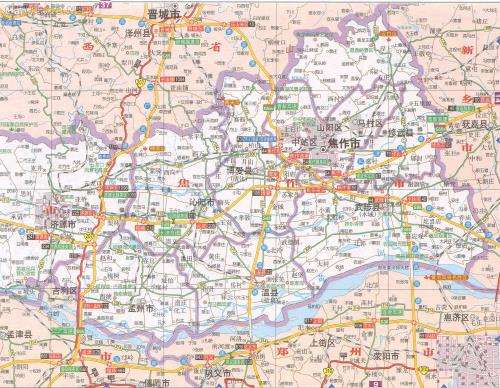 北京丰台区旅游地图