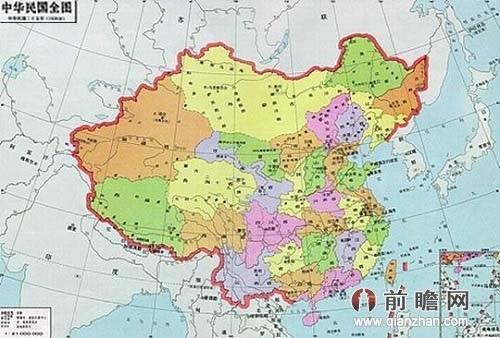 江西省政区图