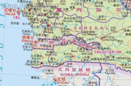 突尼斯地图