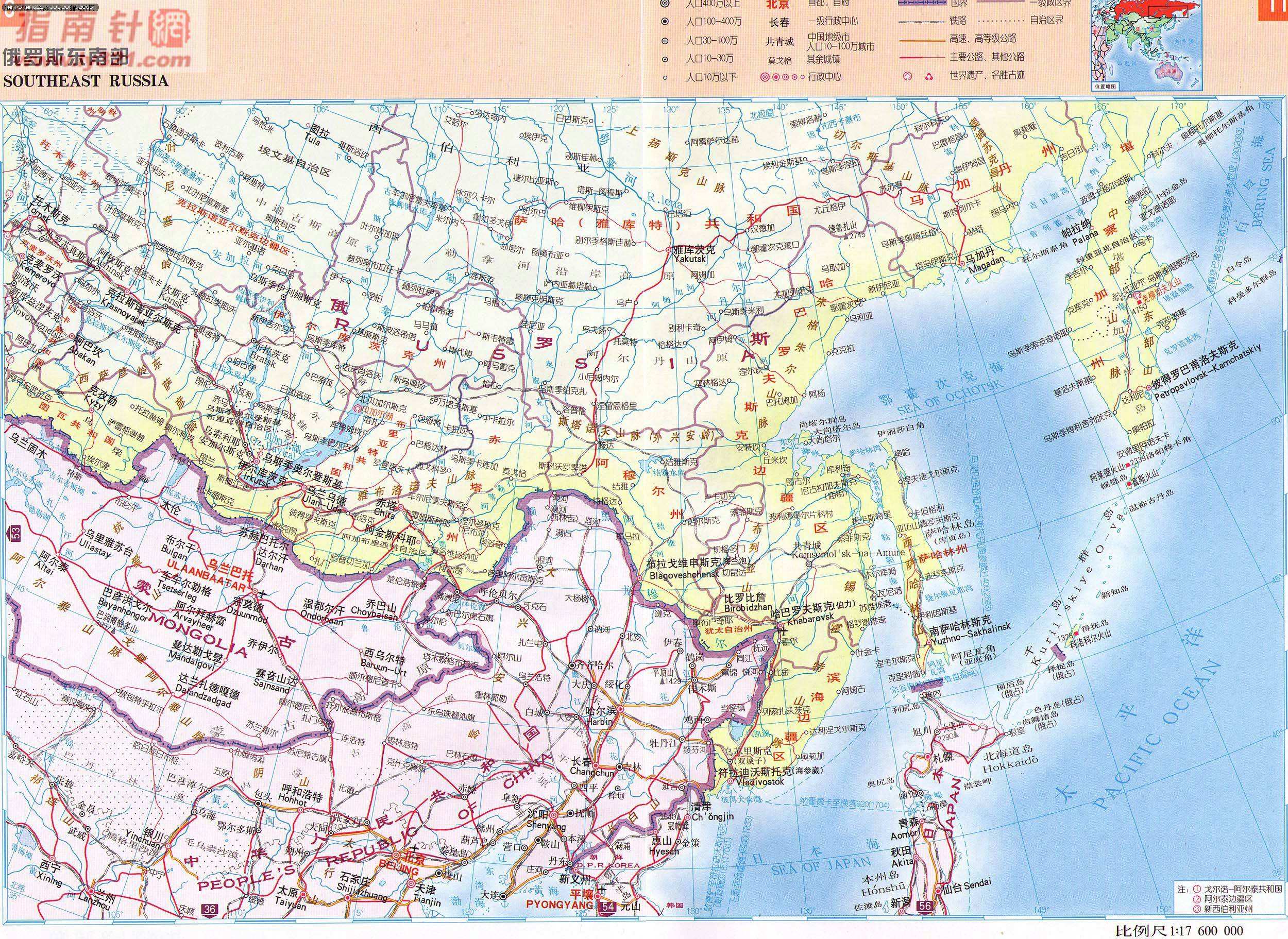 突尼斯市地图